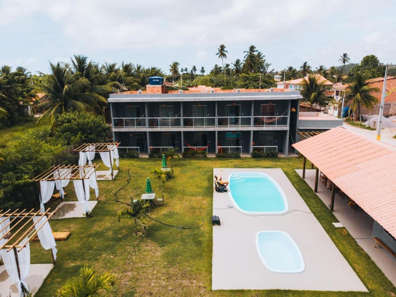 Pousada Pe Na Areia São Miguel dos Milagres Extérieur photo