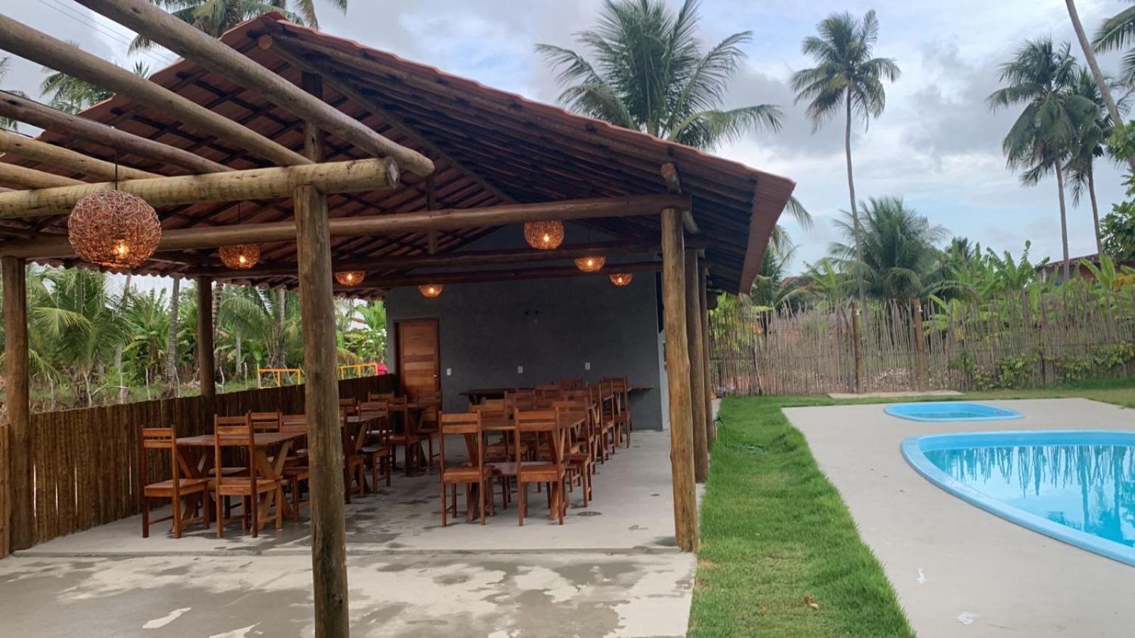 Pousada Pe Na Areia São Miguel dos Milagres Extérieur photo