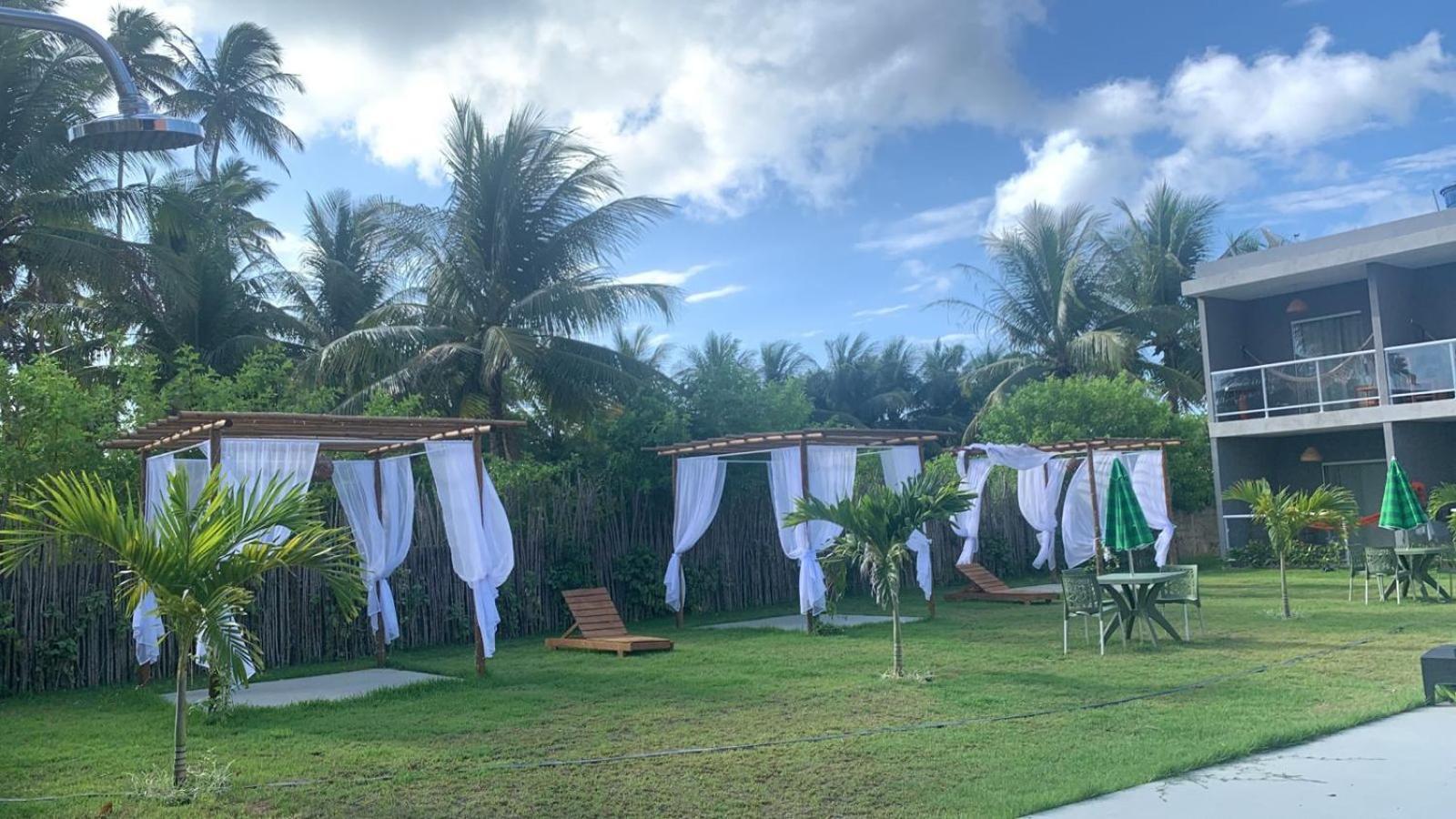 Pousada Pe Na Areia São Miguel dos Milagres Extérieur photo