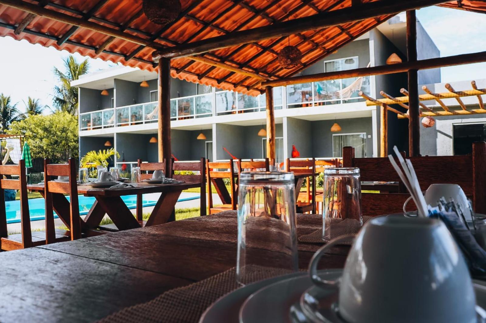 Pousada Pe Na Areia São Miguel dos Milagres Extérieur photo